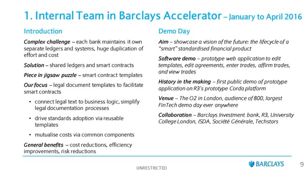 2nd R3 Smart Contract Templates  Summit (All Slides) - Page 10