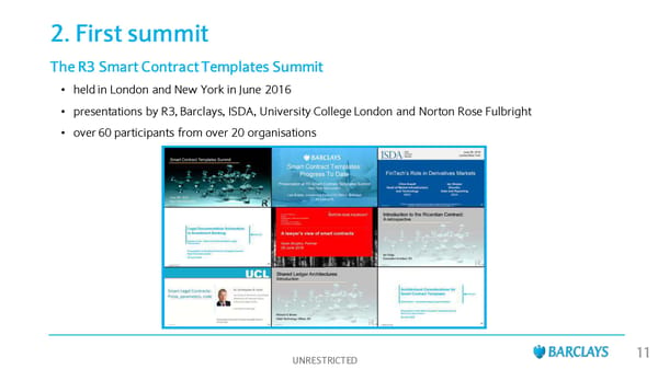 2nd R3 Smart Contract Templates  Summit (All Slides) - Page 12
