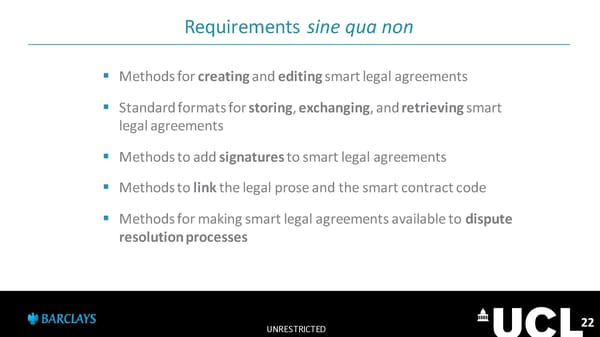 2nd R3 Smart Contract Templates  Summit (All Slides) - Page 23