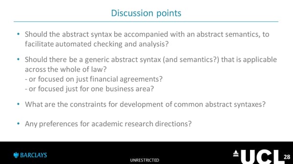 2nd R3 Smart Contract Templates  Summit (All Slides) - Page 29