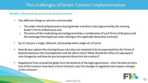 2nd R3 Smart Contract Templates  Summit (All Slides) - Page 64
