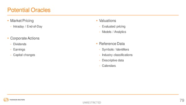 2nd R3 Smart Contract Templates  Summit (All Slides) - Page 80