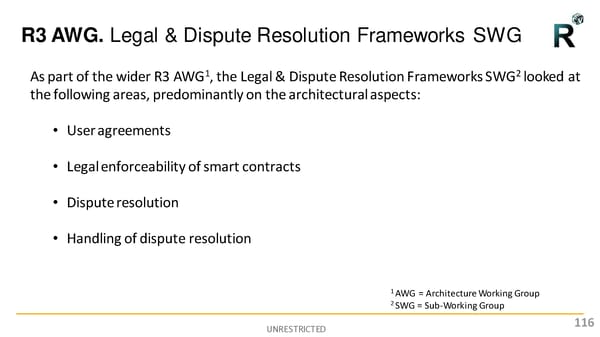 2nd R3 Smart Contract Templates  Summit (All Slides) - Page 117