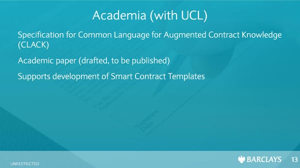 First R3 Smart Contract Templates Summit (All Slides) - Page 13