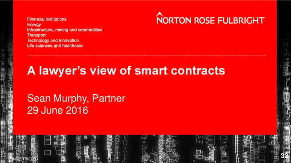 First R3 Smart Contract Templates Summit (All Slides) - Page 32