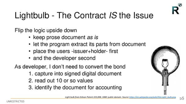 First R3 Smart Contract Templates Summit (All Slides) - Page 55