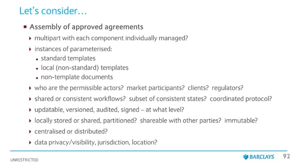 First R3 Smart Contract Templates Summit (All Slides) - Page 92